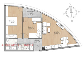 Обява Продава 3-СТАЕН,град София, Оборище
