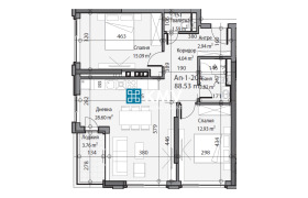 Обява Продава 3-СТАЕН,град София, Сердика