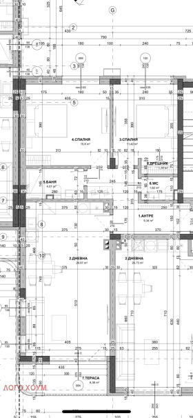 3-СТАЕН, 106 m2 - Holmes.bg 3-СТАЕН, 106 m2
