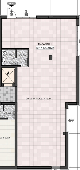 МАГАЗИН, 152 m2 - Holmes.bg МАГАЗИН, 152 m2