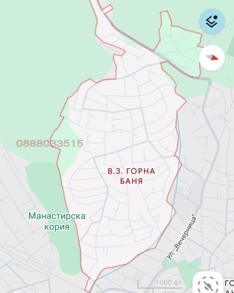 Продава ПАРЦЕЛ, град София, Горна баня • 160000 € • 25561755 1 — Holmes.bg Продава ПАРЦЕЛ, град София, Горна баня • 160000 € • 25561755 1