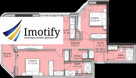 3-СТАЕН, 124 m2 - Holmes.bg 3-СТАЕН, 124 m2