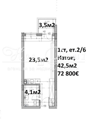 Обява Продава 1-СТАЕН,град София, Малинова долина
