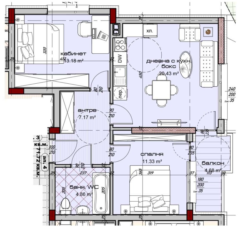 Продава 3-СТАЕН, град Варна, Изгрев • 139500 € / 272838.28 лв. • 29354753 1 — Holmes.bg Продава 3-СТАЕН, град Варна, Изгрев • 139500 € / 272838.28 лв. • 29354753 1