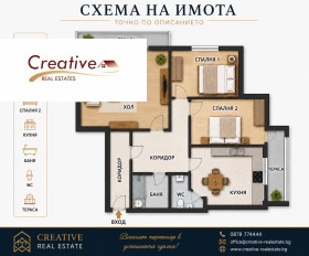 Продава 3-стаен, град Пловдив