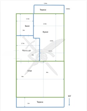 2-СТАЕН, 40 m2 - Holmes.bg 2-СТАЕН, 40 m2