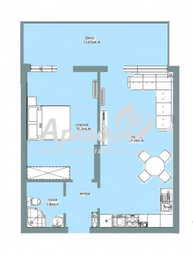 2-СТАЕН, 75 m2 - Holmes.bg 2-СТАЕН, 75 m2
