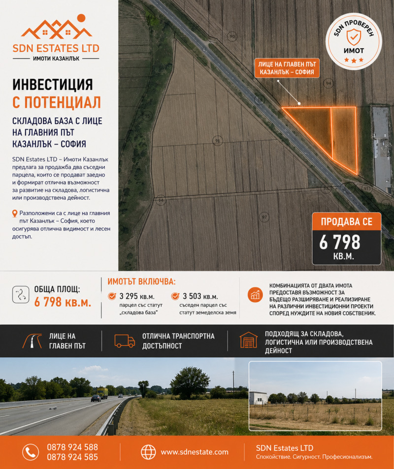 Продава ПАРЦЕЛ, област Стара Загора, гр. Казанлък • 300000 € • 37183249 1 — Holmes.bg Продава ПАРЦЕЛ, област Стара Загора, гр. Казанлък • 300000 € • 37183249 1