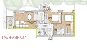 3-СТАЕН, 96 m2 - Holmes.bg 3-СТАЕН, 96 m2