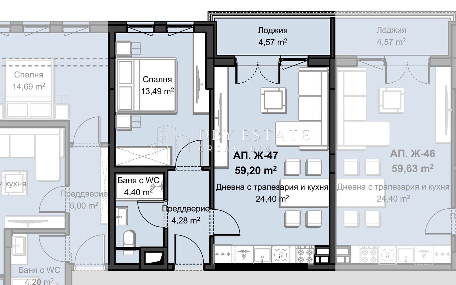Продава 2-СТАЕН, гр. Пловдив, Христо Смирненски, снимка 2 - Апартаменти - 53705888