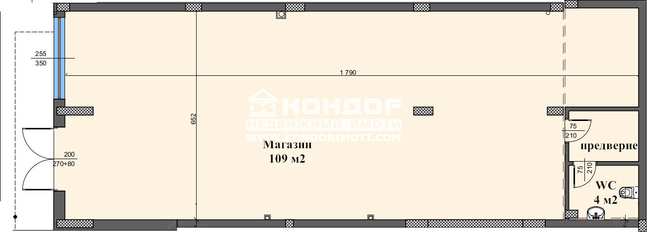 Продава МАГАЗИН, гр. Пловдив, Център, снимка 2 - Магазини - 49954859