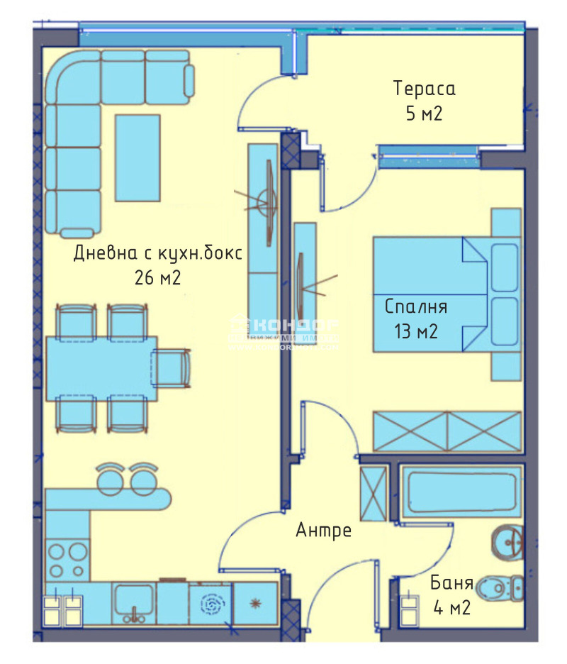 Продава 2-СТАЕН, гр. Пловдив, Център, снимка 4 - Aпартаменти - 43421921