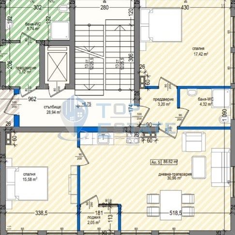 Продава 3-СТАЕН, гр. Павликени, област Велико Търново