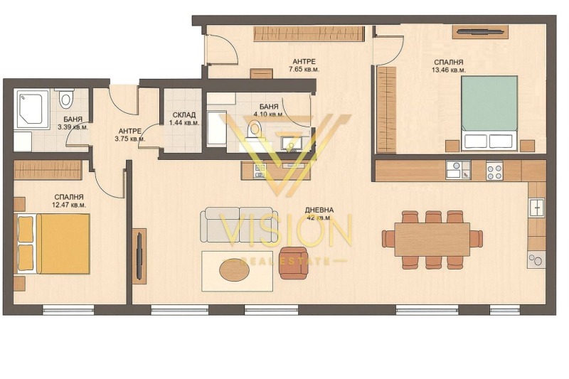 Продава  3-стаен град София , Симеоново , 125 кв.м | 78784161