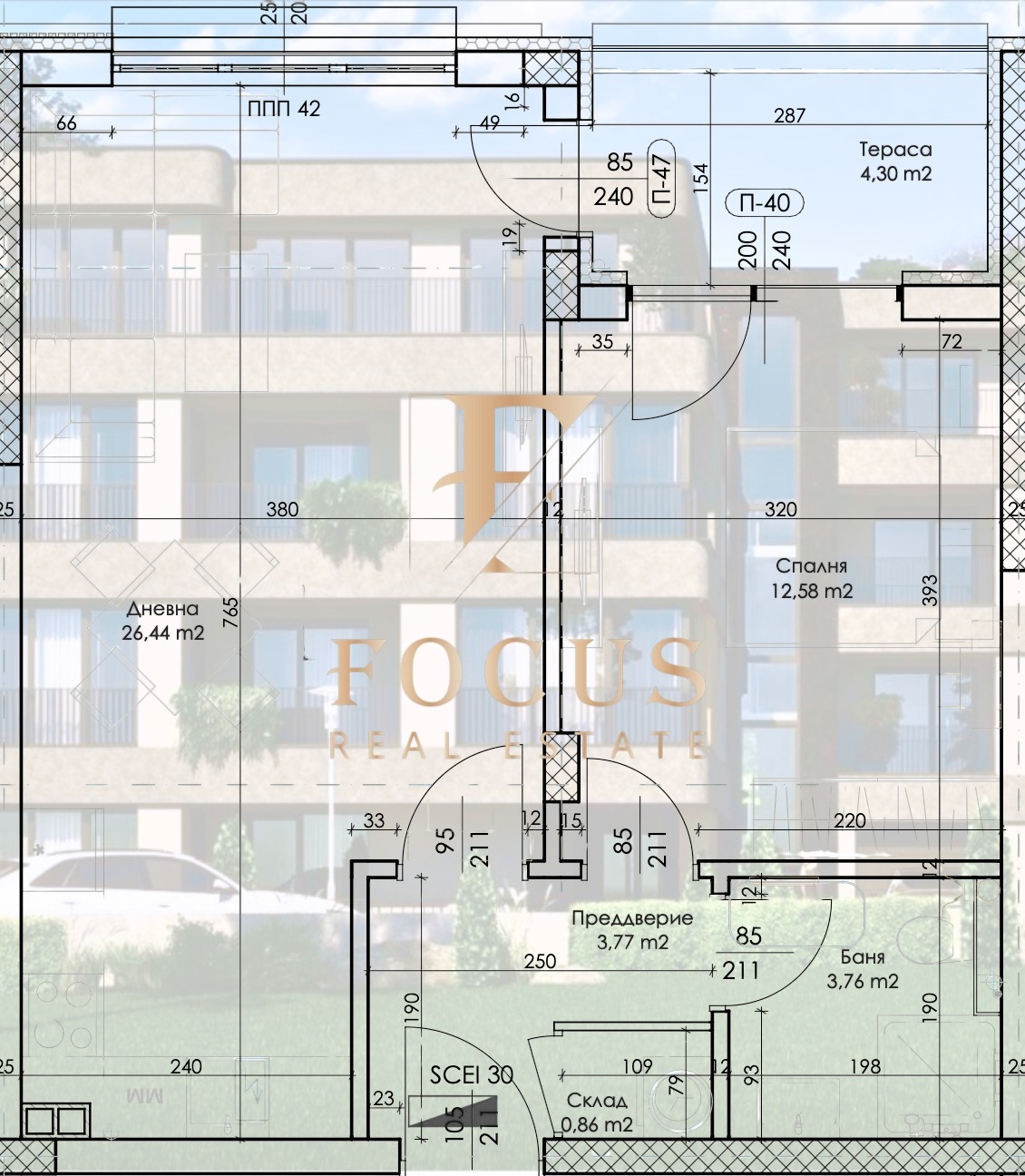 Продава 2-СТАЕН, с. Марково, област Пловдив, снимка 2 - Апартаменти - 53465153