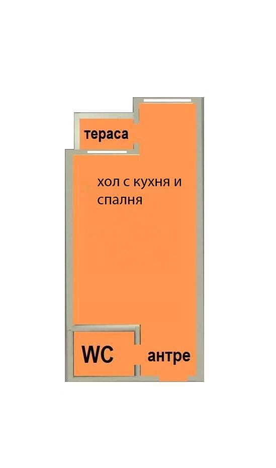 Продава 1-СТАЕН, гр. Бургас, област Бургас