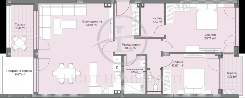 Продава 3-СТАЕН, гр. Пловдив, Остромила, снимка 6 - Aпартаменти - 47591038