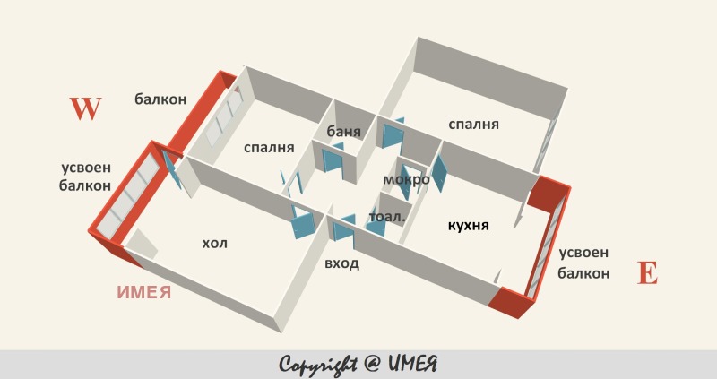 Продава 4-СТАЕН, гр. София, Разсадника, снимка 11 - Aпартаменти - 47487253