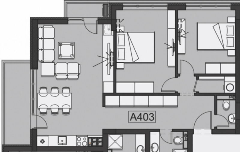 Продава 3-СТАЕН в град София, Овча купел - 103 кв.м / 284 130 € » 555 709.98 лв., ВИРТУС
