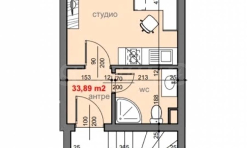 Продава 1-СТАЕН, гр. Несебър, област Бургас