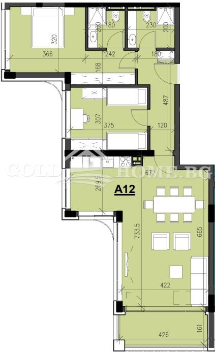 À venda  2 quartos Plovdiv , Karchiiaka , 110 m² | 16035240 - imagem [5]