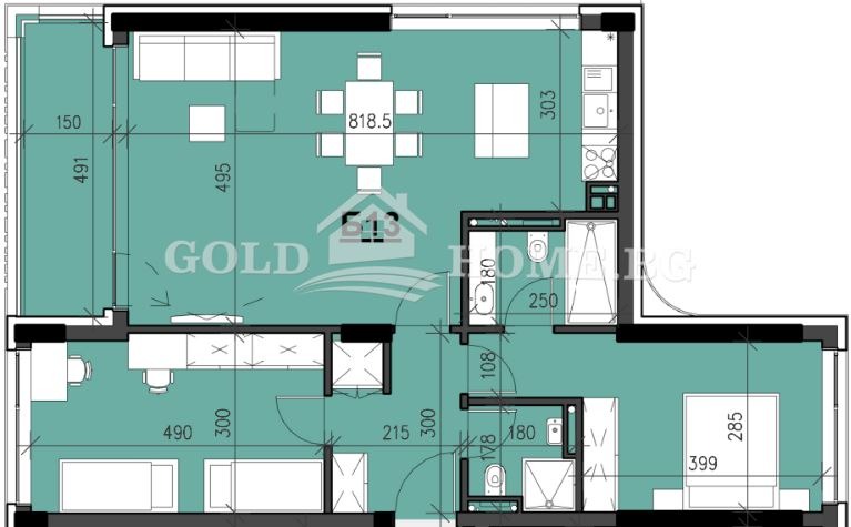 Na prodej  2 ložnice Plovdiv , Karšijaka , 110 m2 | 16035240 - obraz [3]