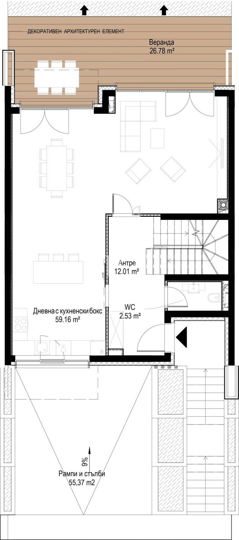 Продава КЪЩА, гр. София, м-т Камбаните, снимка 16 - Къщи - 48246914