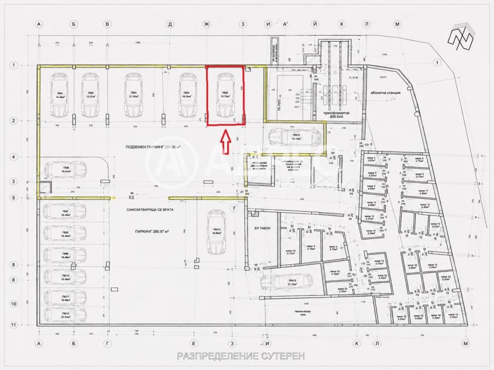 Продава ГАРАЖ, ПАРКОМЯСТО, гр. София, Подуяне, снимка 4 - Гаражи и паркоместа - 54940292