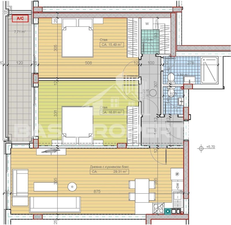 Продава 3-СТАЕН, гр. София, Бояна, снимка 2 - Апартаменти - 52874178