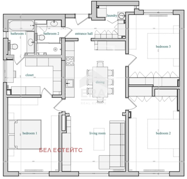 Продава 4-СТАЕН, гр. София, Оборище, снимка 13 - Апартаменти - 56225602