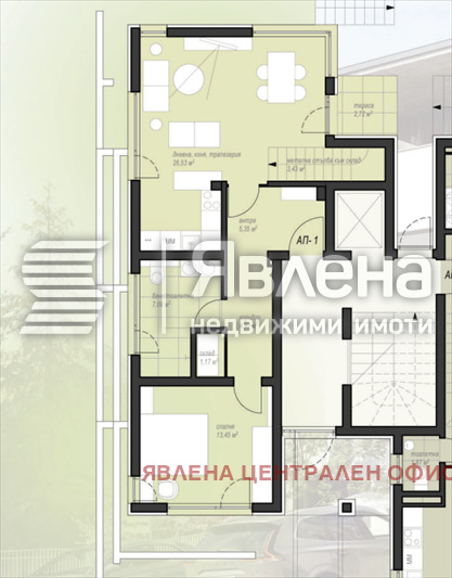 Продава 3-СТАЕН, гр. София, Бояна, снимка 8 - Апартаменти - 53238365