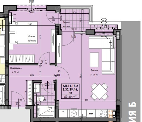 Til salgs  1 soverom Plovdiv , Karsjijaka , 74 kvm | 56311873