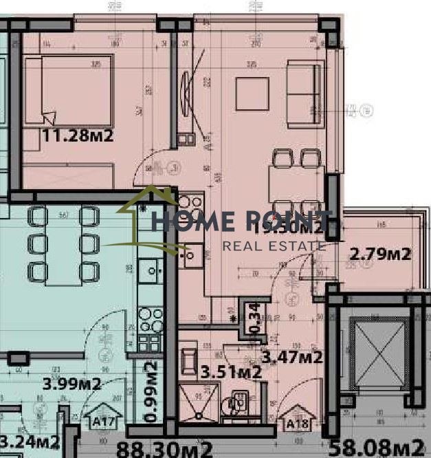 Продается  1 спальня Варна , Виница , 58 кв.м | 33542351 - изображение [3]