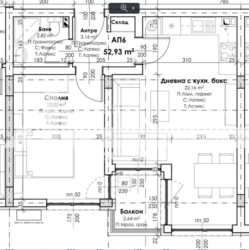 Продава 2-СТАЕН, гр. Пловдив, Остромила, снимка 2 - Апартаменти - 53345545