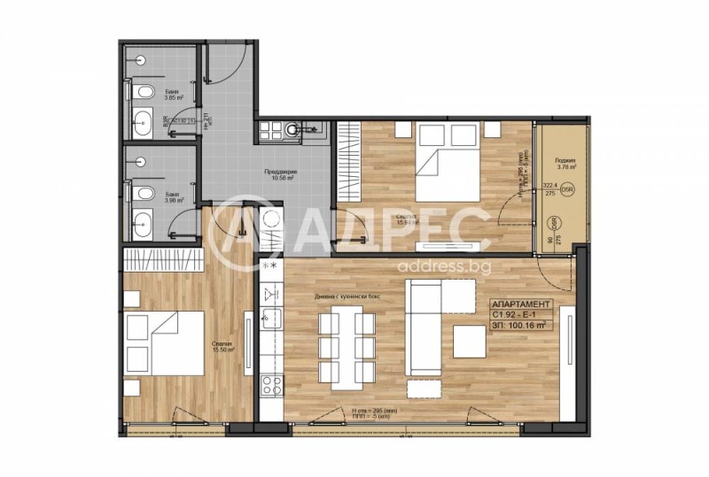 Na prodej  2 ložnice Sofia , Bojana , 123 m2 | 21120401 - obraz [4]