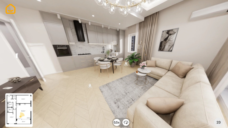 En venta  2 dormitorios Varna , Kaysieva gradina , 114 metros cuadrados | 20029047 - imagen [6]