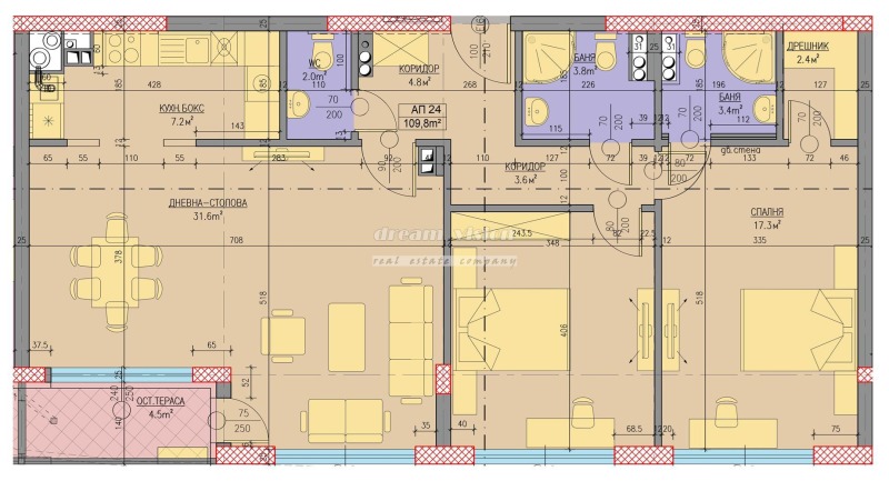 Продава 3-СТАЕН, гр. София, Хладилника, снимка 9 - Апартаменти - 53230678
