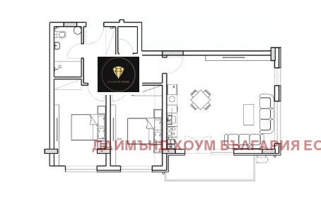 Продава 3-СТАЕН, гр. Пловдив, Младежки Хълм, снимка 2 - Aпартаменти - 47364569