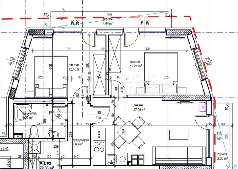 Продава 3-СТАЕН, гр. София, Овча купел 1, снимка 4 - Aпартаменти - 48113500