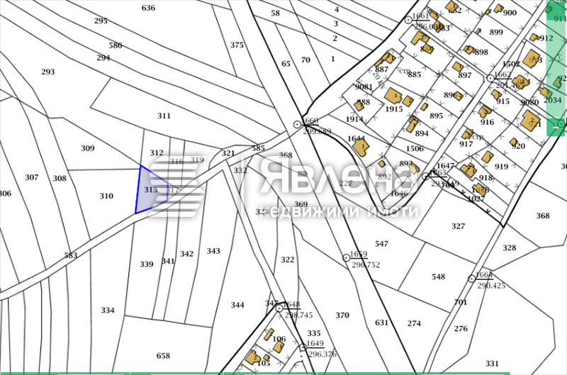 Продава  Парцел, град Варна, Виница • 11 500 EUR • ID 41826423 — holmes.bg - [1] 
