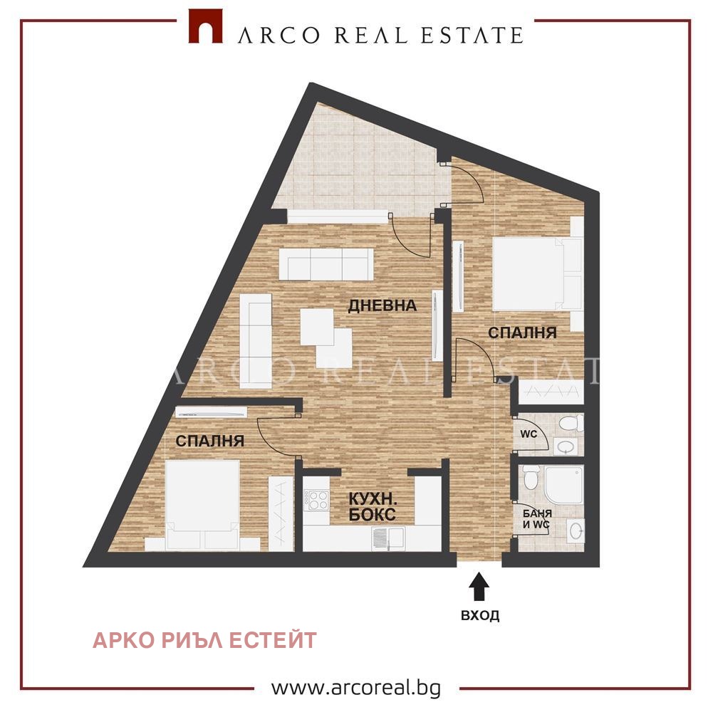 Продава 3-СТАЕН, гр. София, Манастирски ливади, снимка 3 - Апартаменти - 52373661