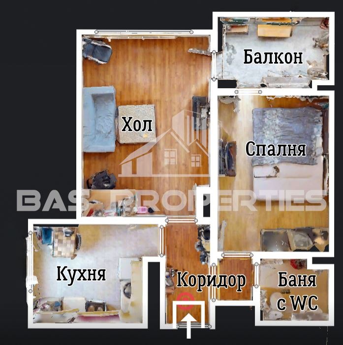 Продава 2-СТАЕН, гр. София, Зона Б-5, снимка 2 - Апартаменти - 53043734