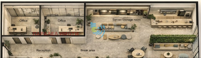 Продава ОФИС, гр. Пловдив, Кършияка, снимка 2 - Офиси - 53571957