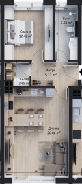Продава  2-стаен град София , Витоша , 71 кв.м | 90301127 - изображение [6]