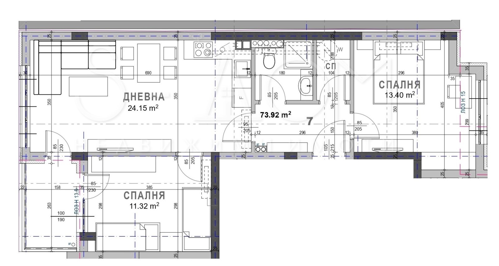 Продава 3-СТАЕН | Imot.bg — изображение 2