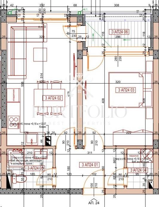 Продава  2-стаен област Бургас , гр. Поморие , 66 кв.м | 84836593 - изображение [2]