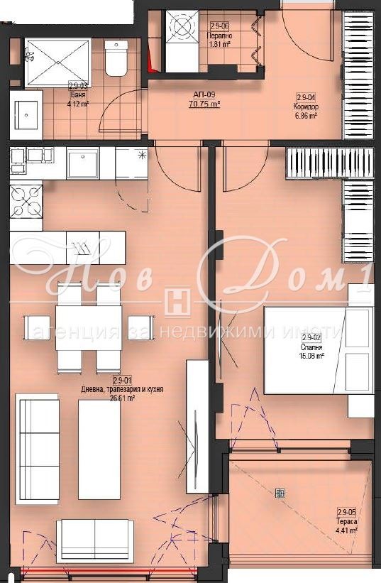 Продава 2-СТАЕН, с. Лозен, област София-град, снимка 10 - Aпартаменти - 48890286