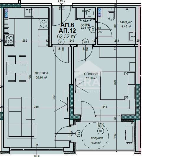 Til salg  1 soveværelse Sofia , Gorna banya , 69 kvm | 86900627 - billede [2]