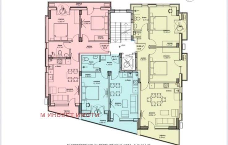 À venda  1 quarto Plovdiv , Centar , 60 m² | 33067093 - imagem [3]
