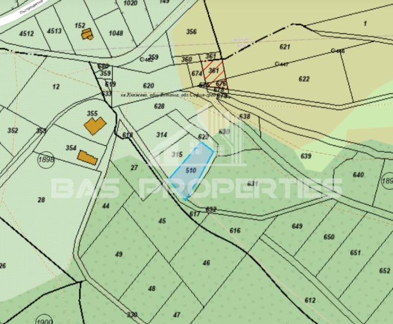 For Sale  Plot Sofia , v.z.Gorna banya , 579 sq.m | 97814890 - image [2]